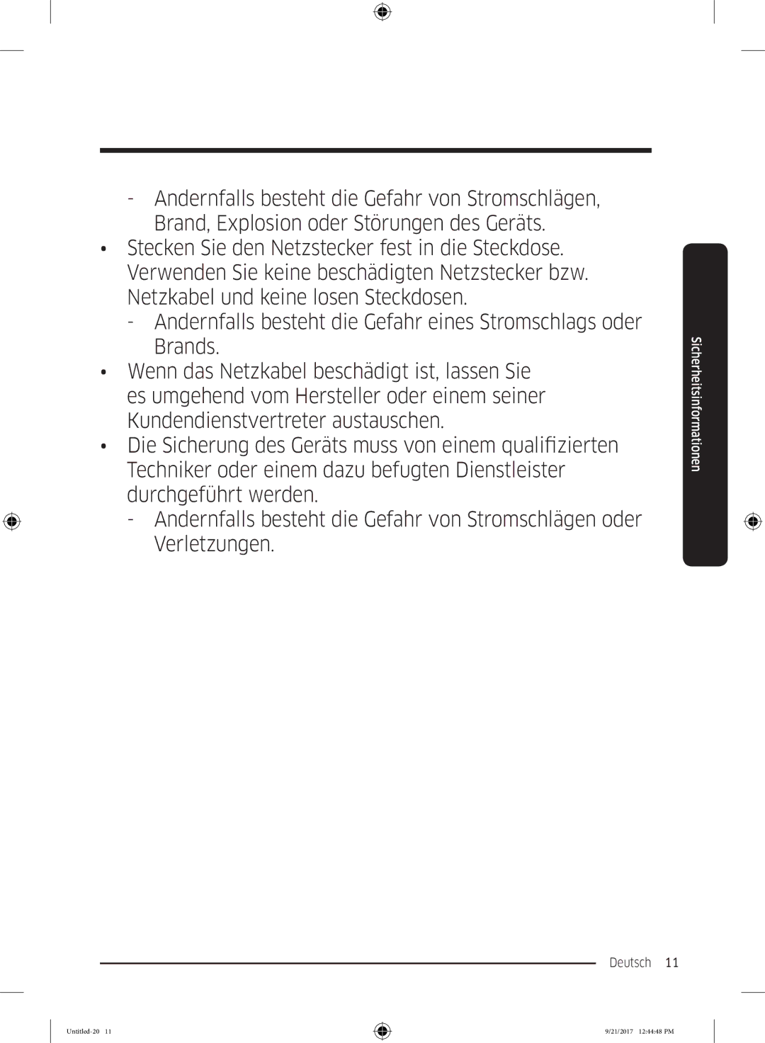 Samsung RB33K3000SA/EF, RB37K63612C/EF, RB34K6100SS/EF, RB34K6032SS/EF manual Deutsch  